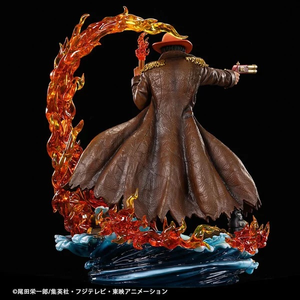 プレックス 『ONE PIECE』 ワンピース ログコレクション 大型スタチューシリーズ エース 1／4スケール（塗装済み完成品フィギュア）