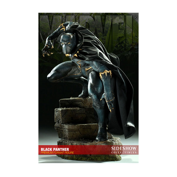 Sideshow (サイドショー) Collectibles - Marvel (マーブル) statuette 1/4 Premium Format Black Panthe