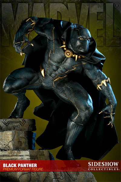Sideshow (サイドショー) Collectibles - Marvel (マーブル) statuette 1/4 Premium Format Black Panthe