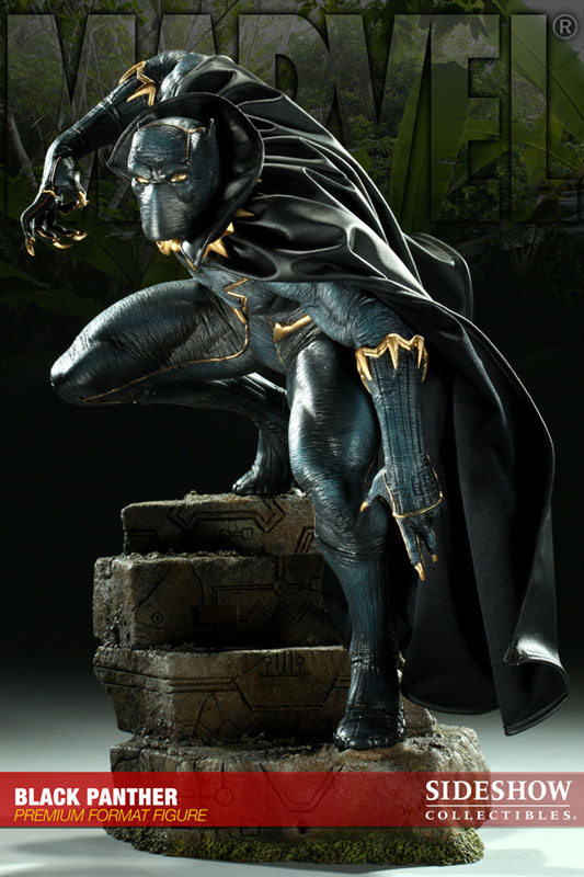 Sideshow (サイドショー) Collectibles - Marvel (マーブル) statuette 1/4 Premium Format Black Panthe