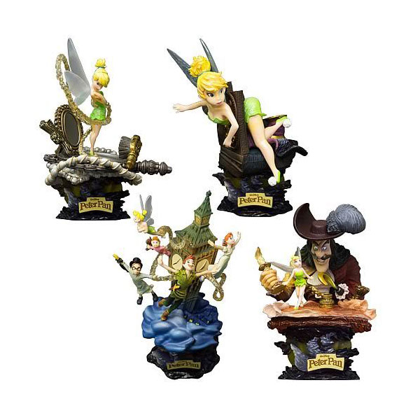 Disney(ディズニー) キャラクター ピーターパン Formation Arts パック 4 フィギュリンs 12 c