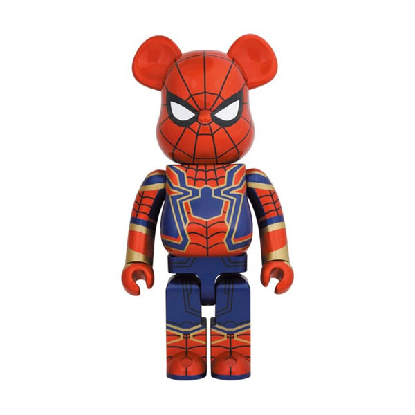 BE@RBRICK IRON SPIDER 1000％ メディコムトイベアブリック (Bearbrick Iron Spider-man Avengers End Game[2021Version] 1000%)
