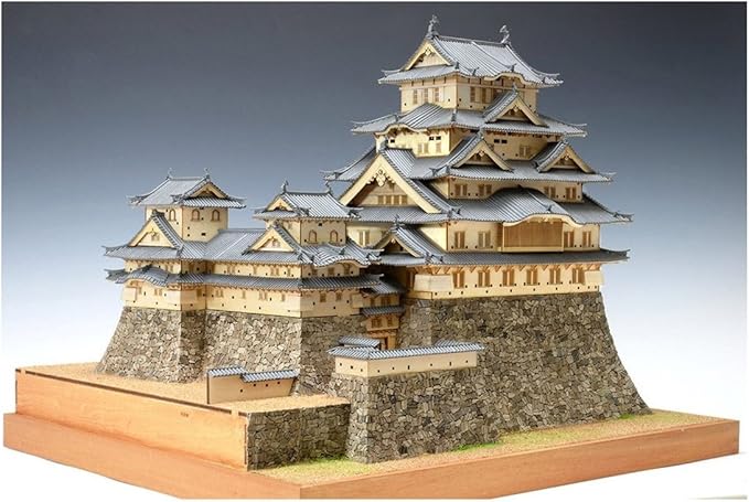 ウッディジョー 1/150 姫路城 木製模型 組立キット