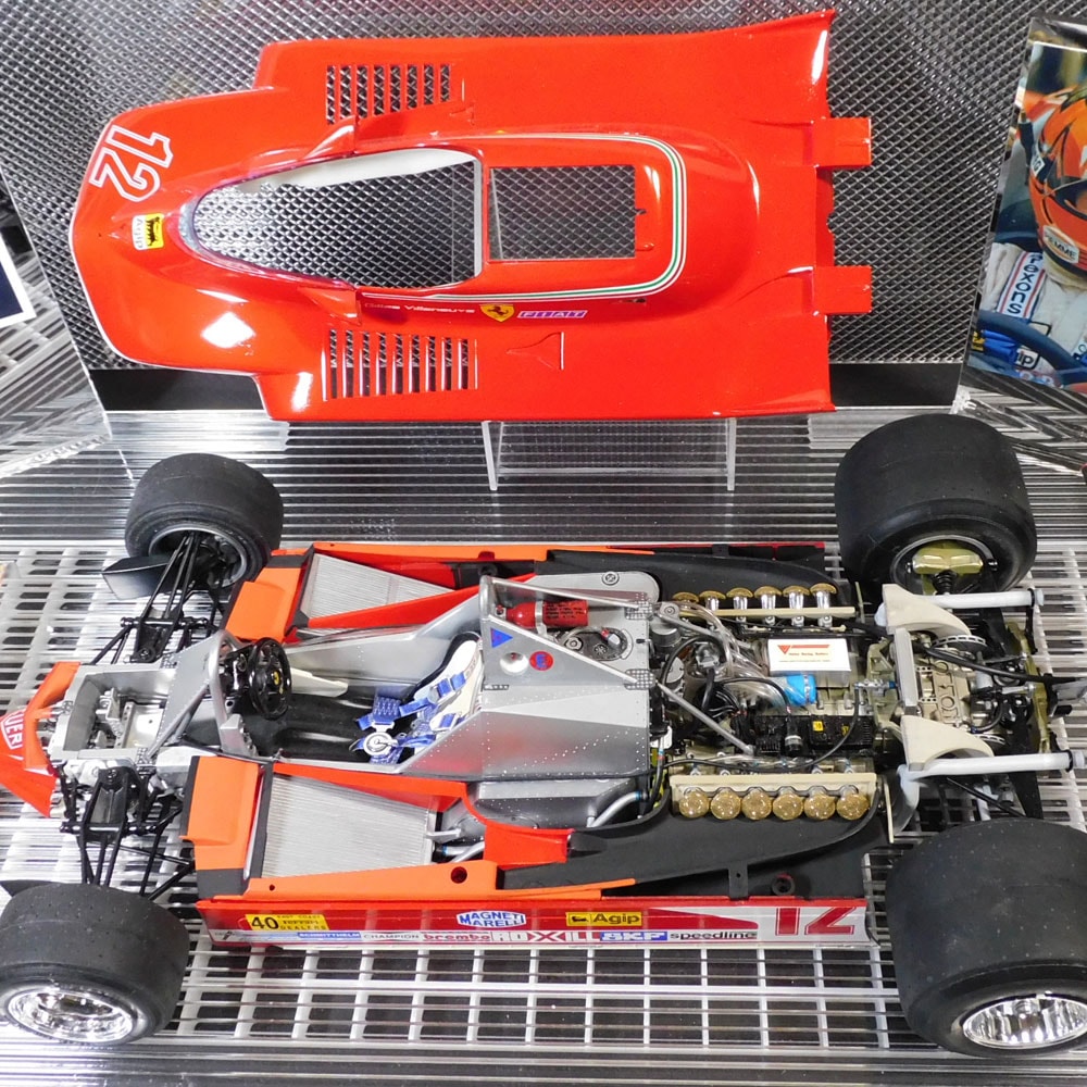 FERRARI 312T4：立川伸　塗装済完成品　1/12