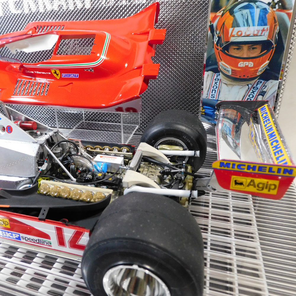 FERRARI 312T4：立川伸　塗装済完成品　1/12