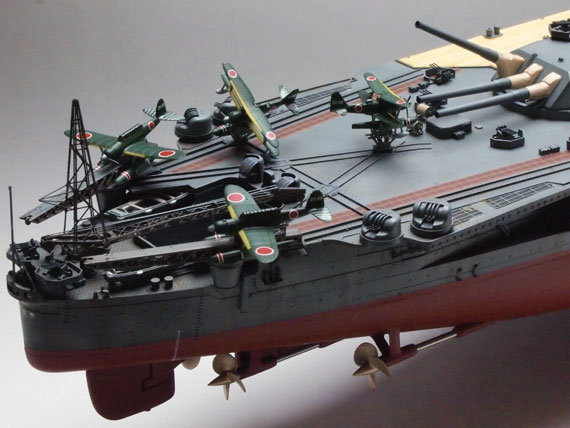戦艦大和 1/350 完成品 プラモデル 組立・塗装済み タミヤ 当社オリジナルメイド