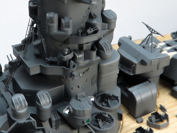 戦艦大和 1/350 完成品 プラモデル 組立・塗装済み タミヤ 当社オリジナルメイド